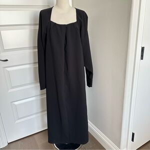 NWT Remain Birger Christensen Black Long Sleeve Dress Size 4